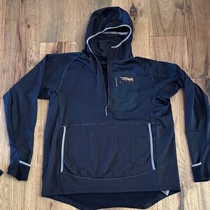 Sitka Men's Black Hooded Thermal